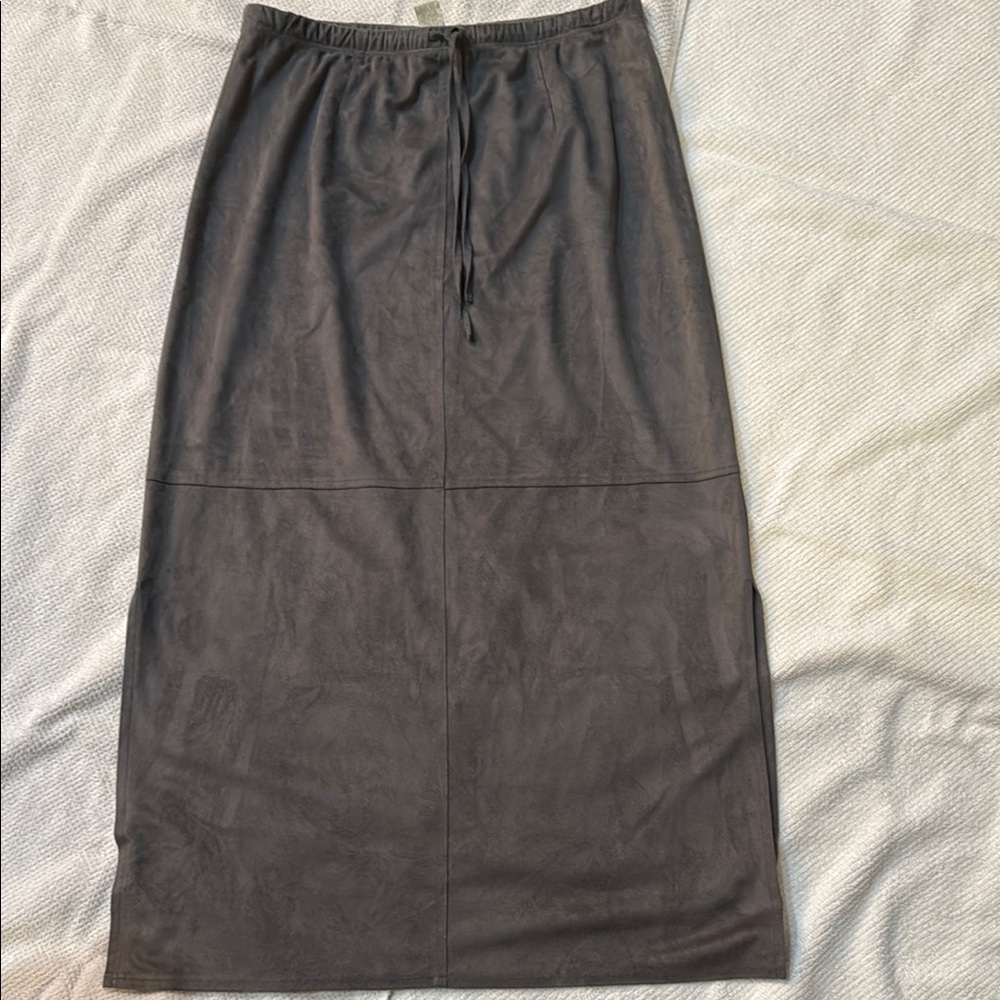 J. Jill Gray Midi Pencil Skirt for Work